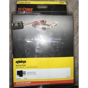 CURT 56377 Vehicle-Side Custom 4-Pin Trailer Wiring Harness, Fits Mazda Cx-5